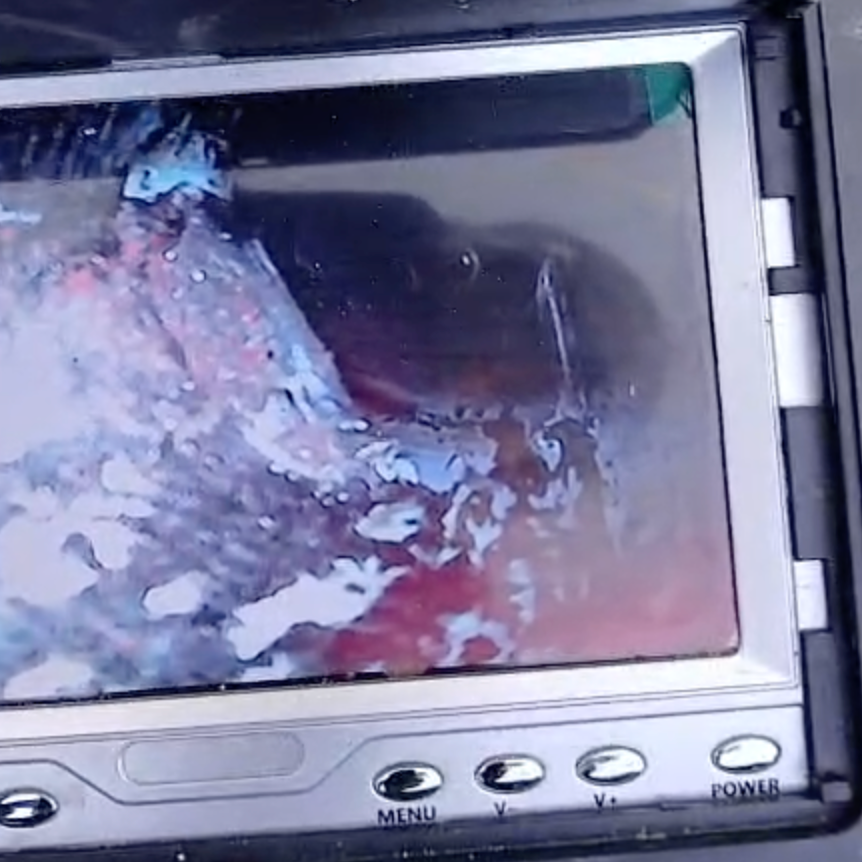 צילום קו ביוב