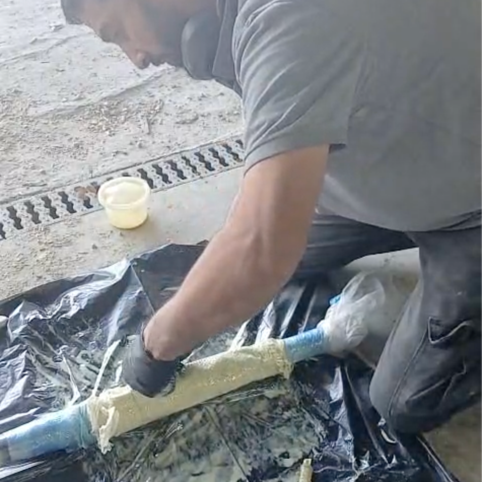 תיקון צינור ביוב אל הרס